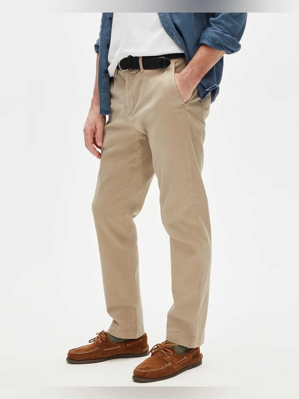 J.Crew 770™ Straight-fit stretch chino pant in khaki